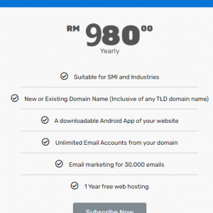 Advance Website Package